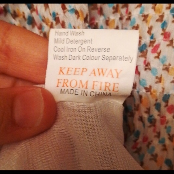 Angel Eye Colorful Print Dress M/L - Picture 12 of 15